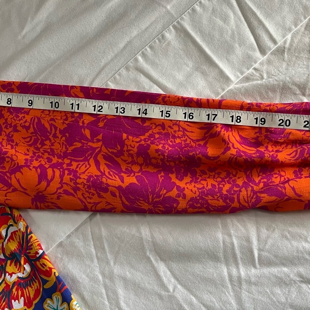 Soft Surroundings Hermosa Tunic Button Up Colorful Embroidered Floral Shirt Sz S - Picture 12 of 13